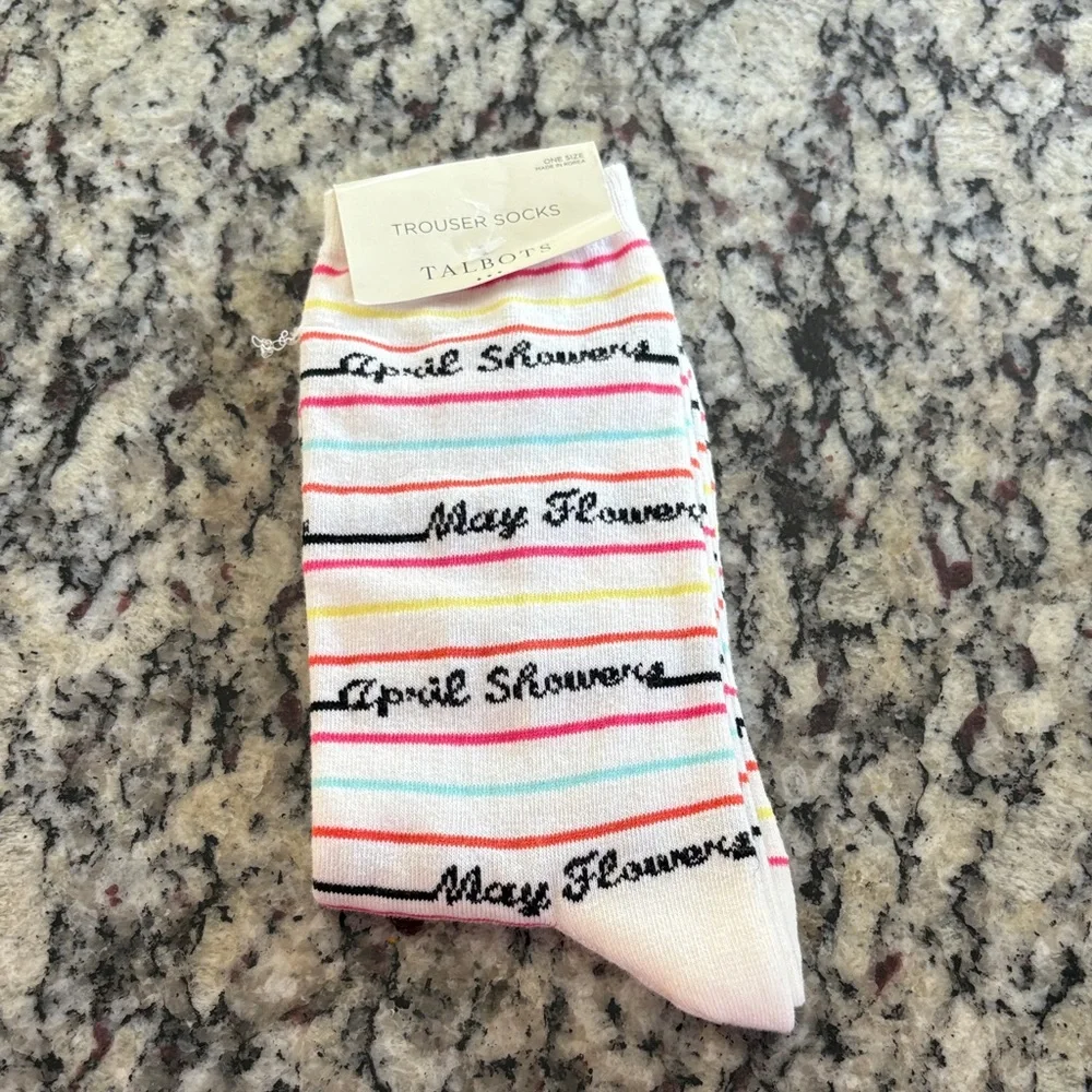 Talbots Spring Trouser Socks